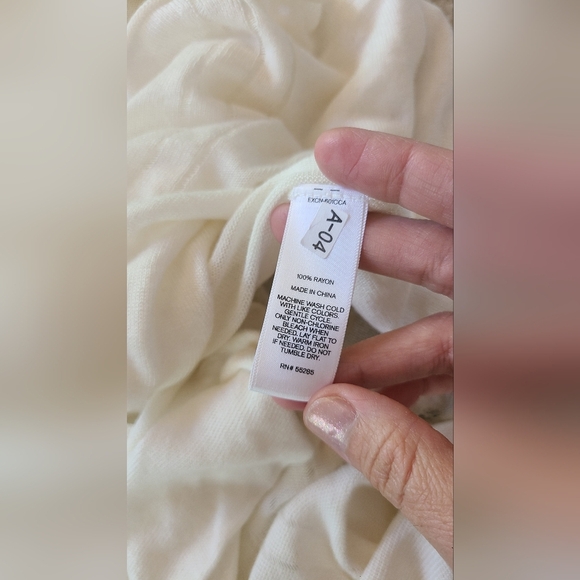 Express Red Roses Applique Open Front Tie- Front Cardigan - Picture 6 of 8